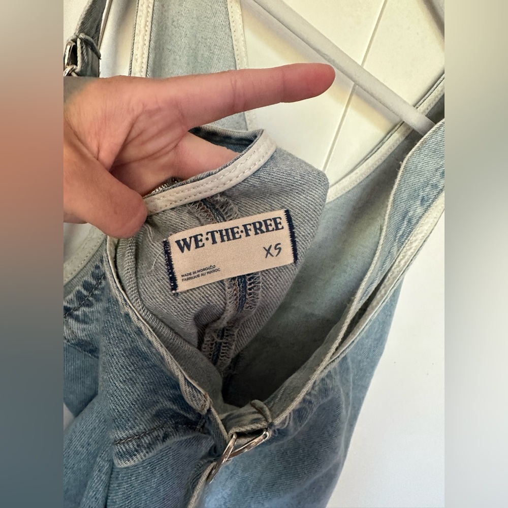 NWOT WeThe Free High Roller Shortall In Bright Eyes Sold Out On Free People - Picture 13 of 15